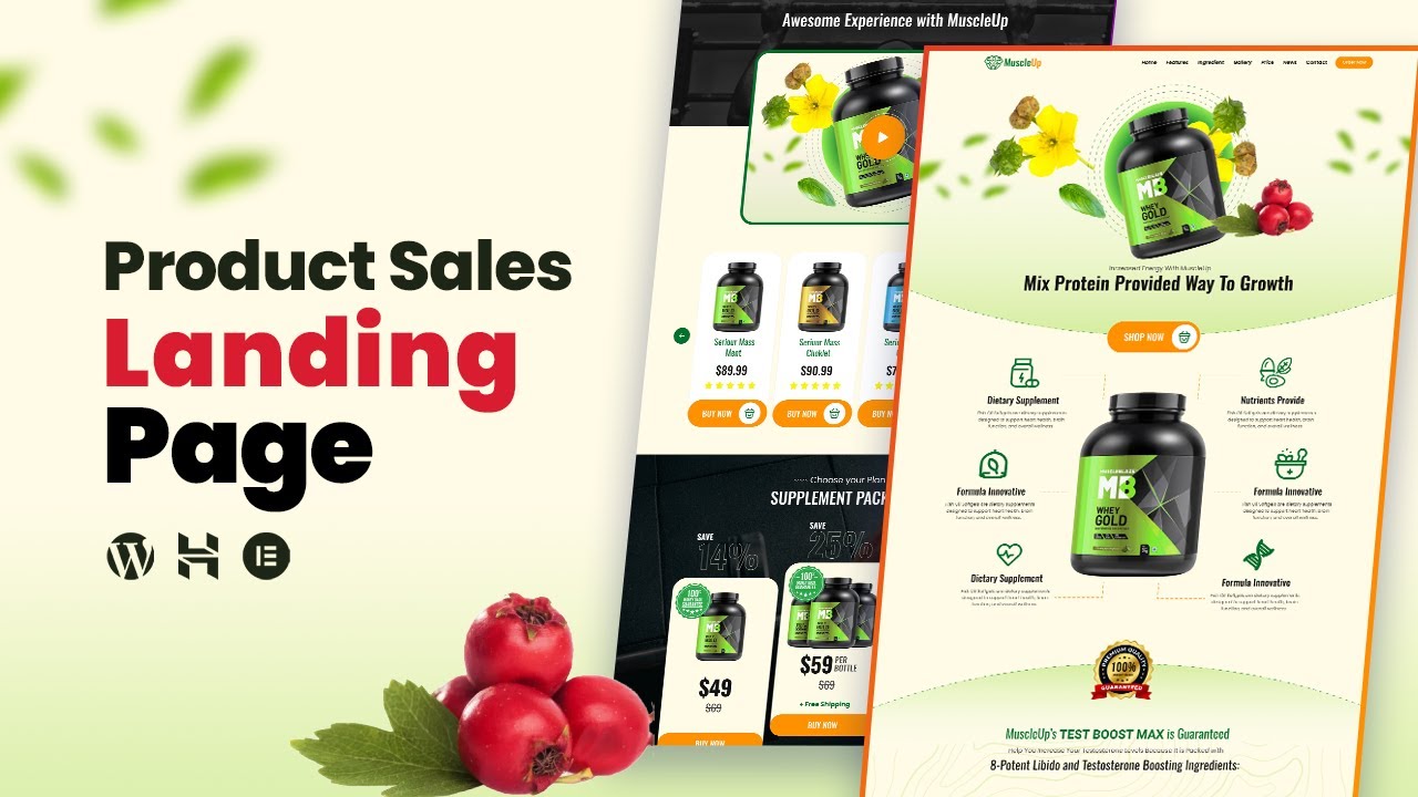 Mastering Animated Sales Landing Page in Elementor & WordPress post thumbnail image