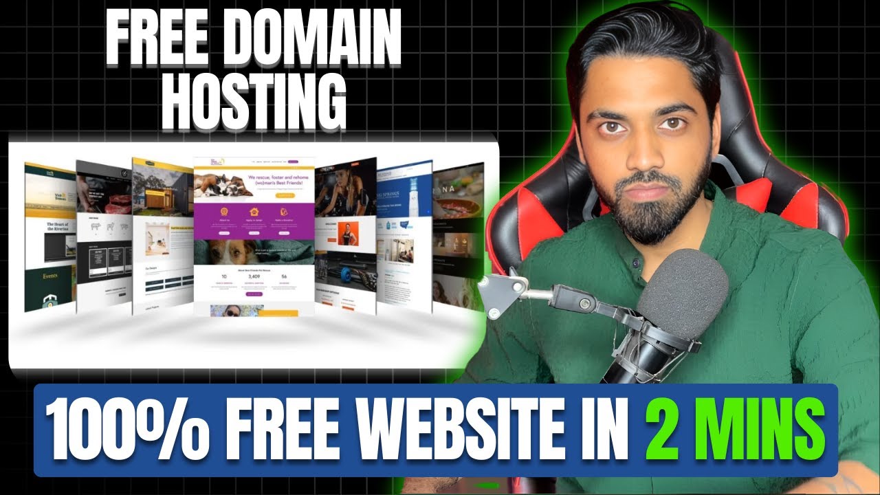 Create a Free Website|Free Domain|Free Hosting | Using AI in 60 Seconds in Tamil 2025✅✅✅ post thumbnail image