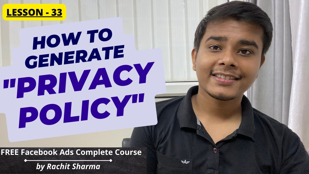 How to Generate Privacy Policy for Lead Generation Campaign | Latest Facebook Ads Course post thumbnail image