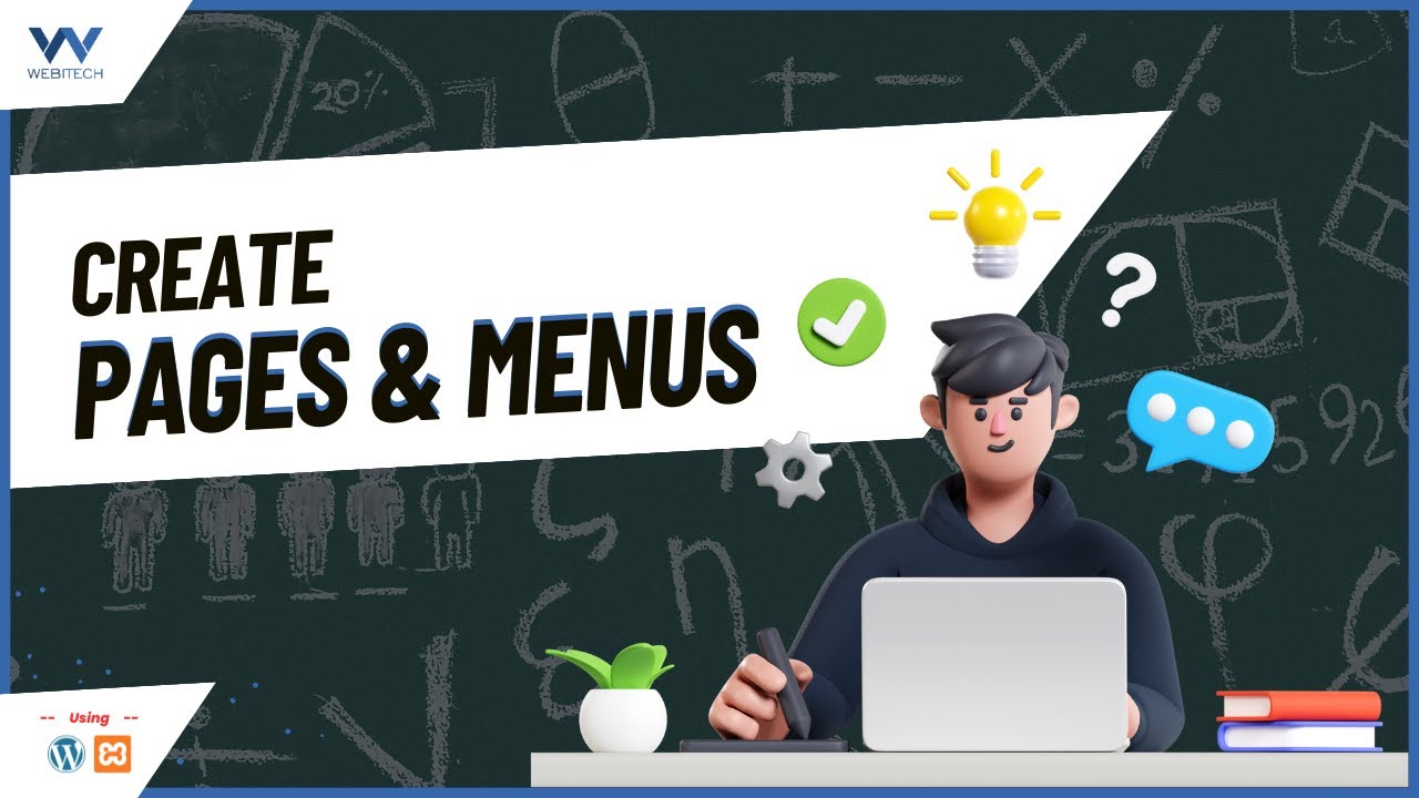 How to Create Pages & Menus in WordPress | Beginner’s Guide to WordPress Tutorials post thumbnail image