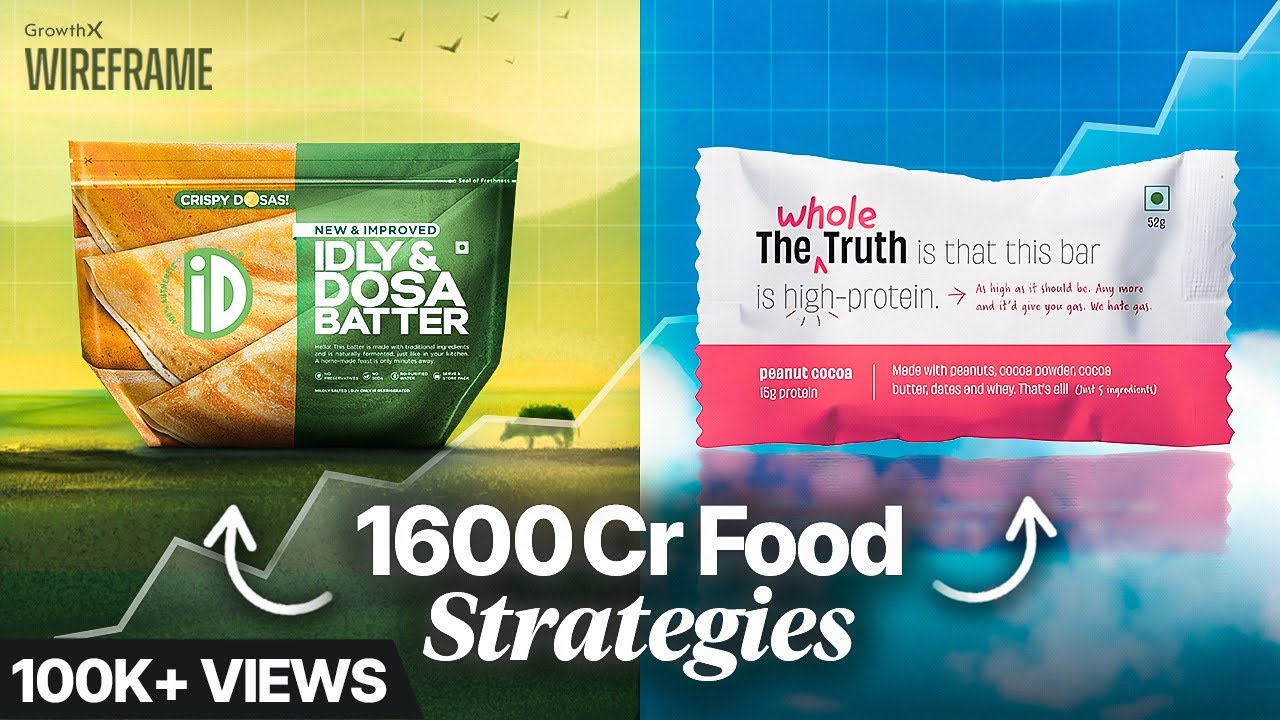 The Business Strategies Behind iD Foods, WholeTruth, YogaBar & More | GrowthX Wireframe post thumbnail image