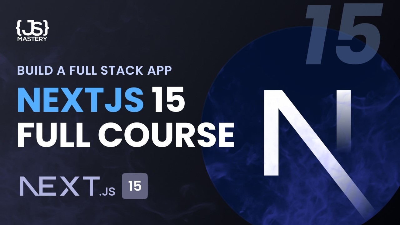 Next.js 15 Crash Course | Build and Deploy a Production-Ready Full Stack App post thumbnail image