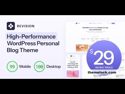 How to import demo for Revision v1.0 – Optimized Personal Blog WordPress Theme post thumbnail image