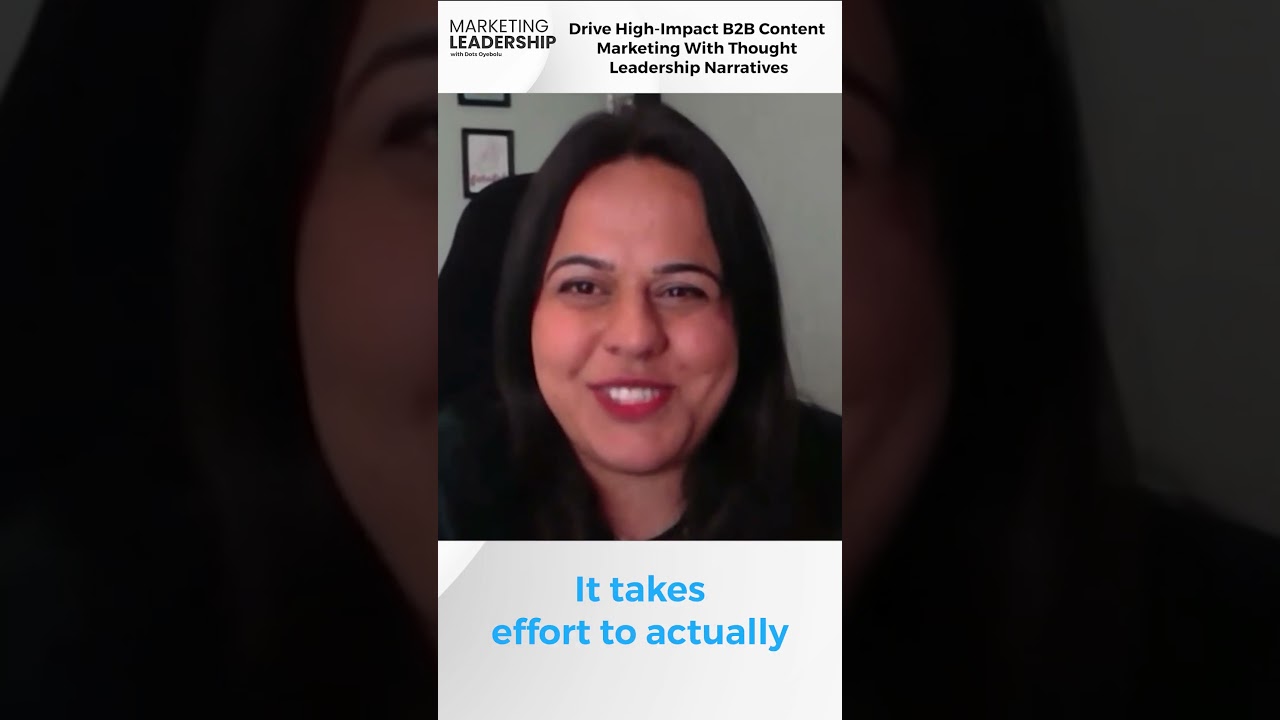 Purna Virji: Drive High Impact B2B Content Marketing With Thought Leadership Narratives post thumbnail image