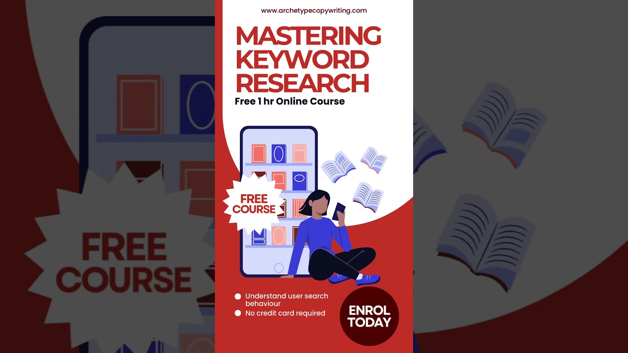 Curious how your customers use search? Find out with this free 1-hour course on keyword research post thumbnail image