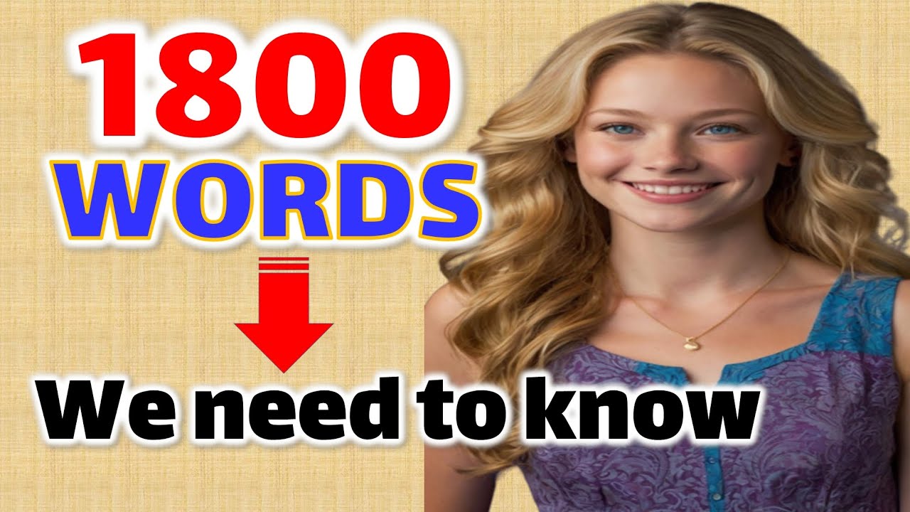 learn and use 1800 English vocabulary | most important english words with pictures post thumbnail image