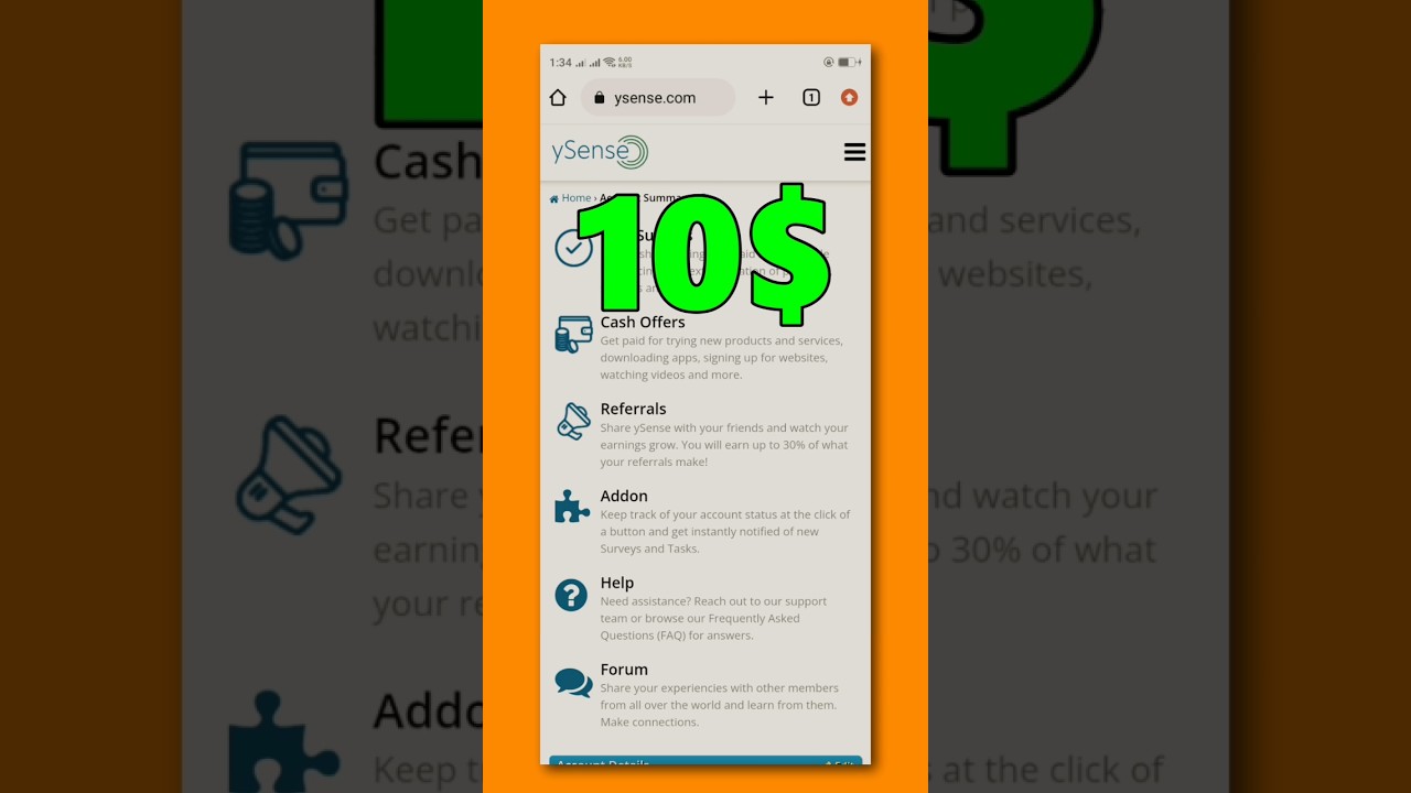 Earn 10$ Daily With This Trick on Ysense | ysense how to earn post thumbnail image