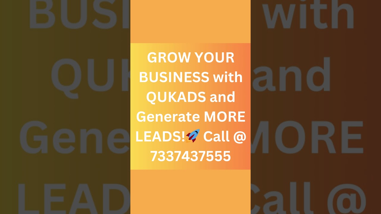 Elevate your digital presence with QukAds!✨ Call @7337437555 post thumbnail image