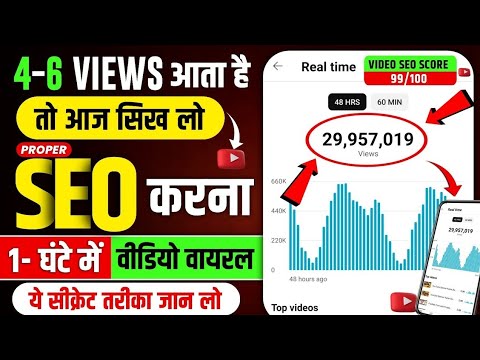 SEO Tutorial : हर Video RANK करेगा🚀 | Seo Kaise Kare | Youtube seo kaise kare | Youtube Video Seo post thumbnail image